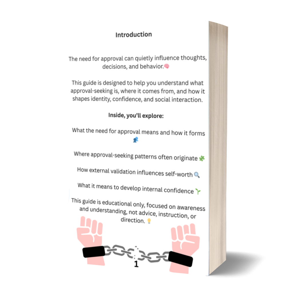 A Guide to Breaking Free From The Need For Approval (E-Guide)