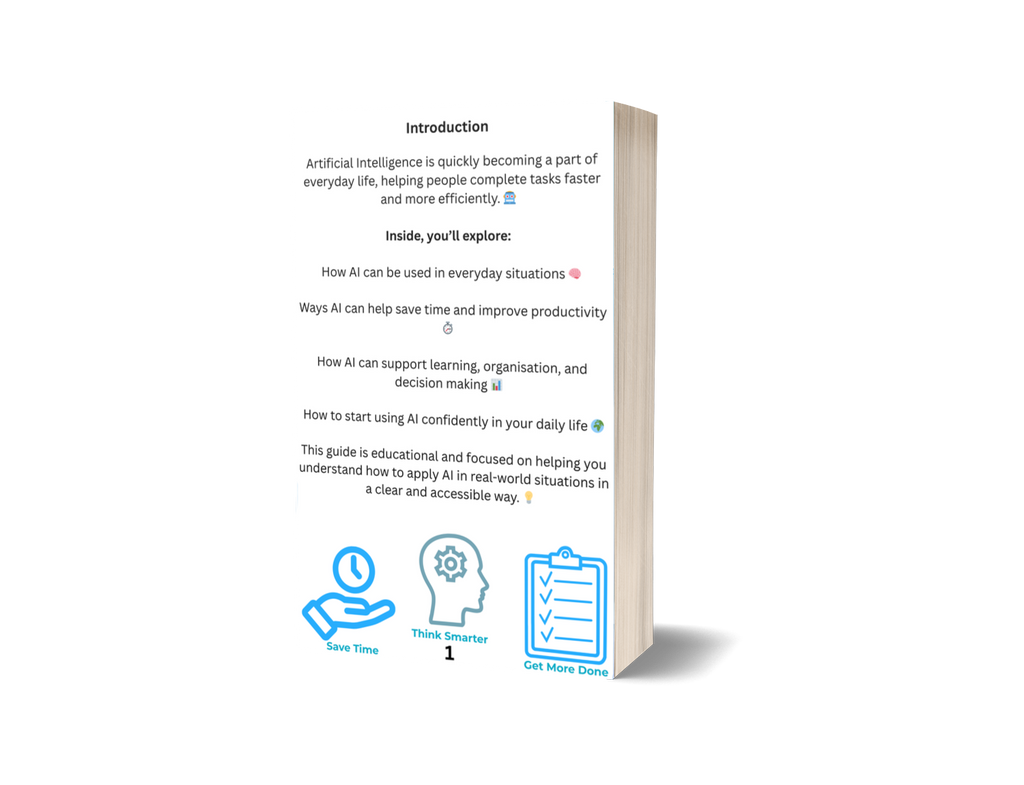A Guide To Using AI In Everyday Life (E-Guide)