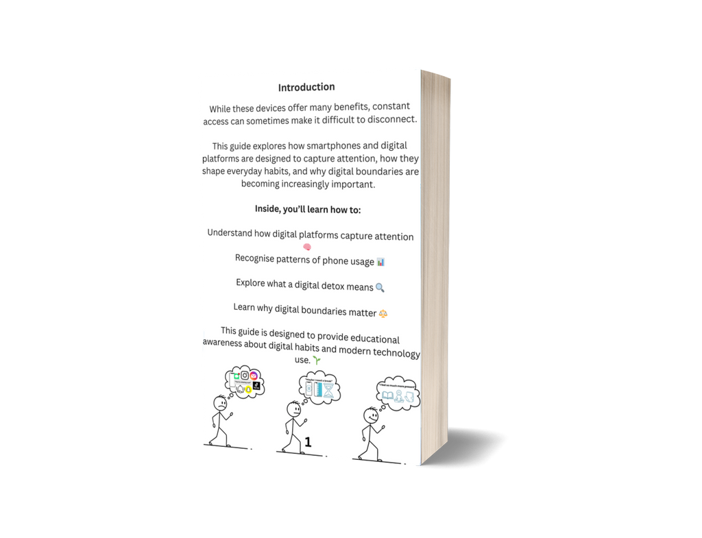 A Guide To A Digital Detox & Phone Boundaries (E-Guide)