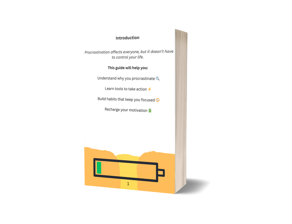 A Guide To Ridding Procrastination (E-Guide)
